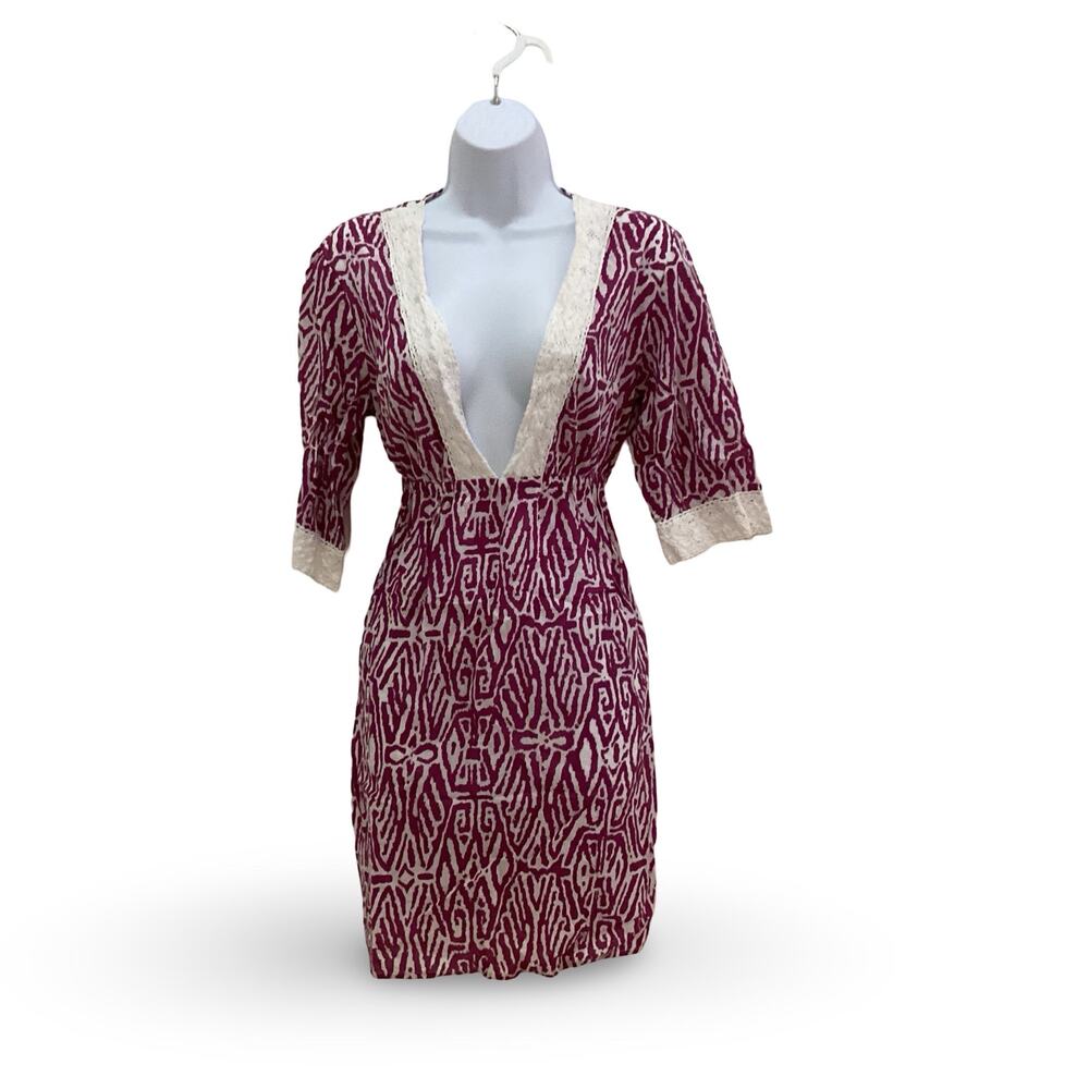 Merona Deep V Tunic Top
